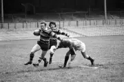 Stuart Maxwell And Richmond Winge Tries To Outrun 1974 Old Rugby Photo