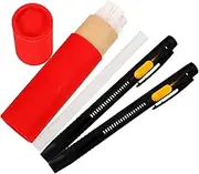 OSALADI 2 Set Tailors Marking Chalk Pen Set Ergonomic Design for Sewing Quilting Crafting and Leather Durable No Sharpening Needed Versatile Application