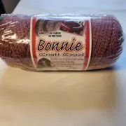 Bonnie Macrame Craft Cord 4mm 100 Yards "Rose" Factory Sealed