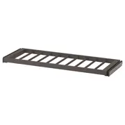 KOMPLEMENT pull-out trouser hanger, dark grey, 100x35 cm