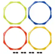 4 Pcs Agile Circle Football Training Circles Speed and Agility Equipment