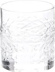 [Luigi Bormioli] 12346/01 Mixology Textures DOF 380ml, Durable Cocktail Glass, Lead Free Crystal Whisky Tumbler, Italian Drinking Glasses (Colour: Clear), Quantity: 1 Set, 6 Pieces