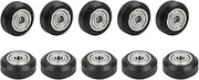 3D Printer POM Wheel (10 Pcs), Ender 3 Wheel, Plastic Pulley 625zz Linear Bearing for Creality Ender 3/Ender 3 V2/Ender 3 Pro/Ender 3 Max/Ender 5 Series/CR 10 Series 3D Printer, CNC
