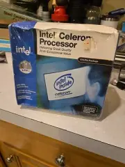 Intel Celeron Processor 2.40ghz 400-MHz System Bus 128KB L2 Cache New in Box