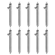 10pcs Quick Release Spring Bar 16mm Width 1.8mm Dia Stainless Steel Watch Pins