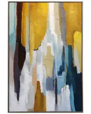 Harp & Finial Rowen Framed Canvas Art with 1.5in Frame