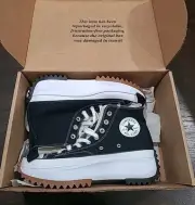 CONVERSE Run Star Hike Platform Unisex High Top Sneakers Size Men 8- Women 9.5