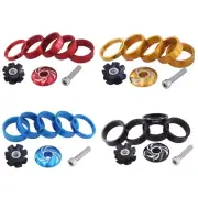 Road Bike 1-1/8 Inch Headset Spacer with Stem Top Headset Star Nut