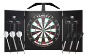 Target Darts ARC Lighting system and Dartboard Cabinet Set