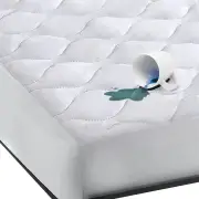 DreamZ Fitted Waterproof Bed Mattress Protectors Covers Single