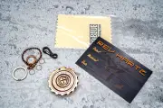 Rev Hartz Coin-X Crusader Shield Spinner Coin, Bronze