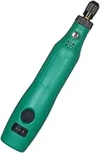 REFENG 3.7V 1.2W Mini Electric Grinder Set, Cordless Mini Handle Small Size Grinding Machine, Carving Pen Trimming Milling Polishing Micro Household Grinder Drilling Cutting Engraving Tool Kit/Green