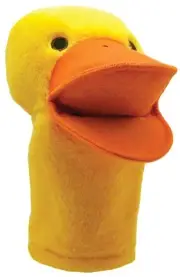 Duck Plush Hand Puppet Plush Multi, -1