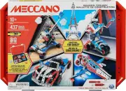 Meccano Maker’S Toolbox, 437-Piece Intermediate STEAM Model Building Kit for ...