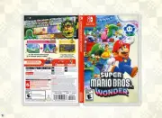 Super Mario Bros. Wonder COVER ART: Insert / Case for Nintendo Switch