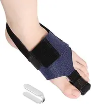 Toe Splint for Broken Toe, Toe Straightener, Broken Toe Support, Toe Brace for Claw Toe, Hammer Toe, Mallet Toe, Bent Toe, Crooked Toe, Curled Toe, Toe Wrap to Align and Support, S