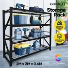 2X2M Warehouse Shelving Rack Garage Pallet Storage Industrial Metal Racking