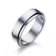 Silver Spinner Ring
