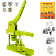 Button Maker Machine 1Inch/25Mm Button Badge Maker 500 Button Parts+Circl