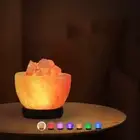 E5 Himalayan Salt Lamp Crystal Salt Rock Light with Base Crystal Salt Light LED