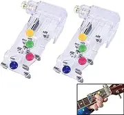 Guitar Beginner One-Key Chord Assisted Learning Tool - Classical Chord Practice Tool for Adults & Children (2-Pack)