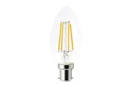 Globe LED SBC Candle Dimmable Filament 4W 2700K Clear