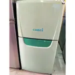 台中市南區德富二手家電--LG90公升雙門小冰箱--3000元