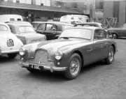Aston Martin DB2-4 1954 Advertising Road Test Car Old Photo