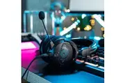 Audio Technica High Fidelity Gaming Headset Inc Detachable Flexible Boom Mic