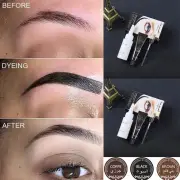 Henna Eyelash Eyebrow Dye Tint Gel Eyelash Brown Black Tint Cream Kit Easy __j