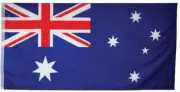 Australian Flag 90cm x 180cm - Polyester - Australian Aussie Supporter Supplies