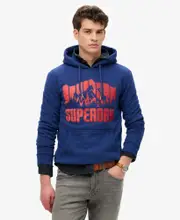 Mountain Rainbow Hood | Supermarine Navy