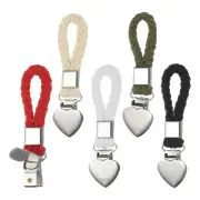 5 Pcs Tea Towel Clips, 1.2" Silver Hand Towel Clip Hooks, Multicolor