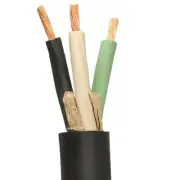 500' 14/3 SJOOW Portable Power Cable Flexible CPE Jacket Black 300V