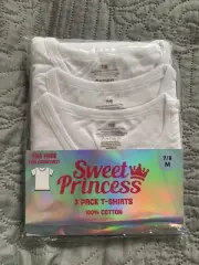 Sweet Princess Under Shirt 3pack 100%cotton