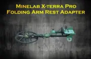 Minelab X-terra Pro - Folding Arm Rest Adapter