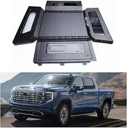 MHXJQY Tonneau Cover Pickup Truck Topper Bed Cap Canopy Compatible For Chevy Silverado Compatible For GMC Sierra 1500 2014-2018 Bed Cover with Lock Hardtop accessories 5.8ft / 6.5ft Box(6ft Side Glass