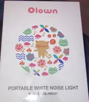 Baby Portable White Noise Sound Machine Night Light OL-WN001