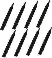 ANDRESLAD Solar Light Stake Replacement for Garden Plastic Ground Stakes for Outdoor Lighting