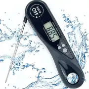 Instant Read Digital Meat Thermometer With Probe Cooking Grilling Waterproof