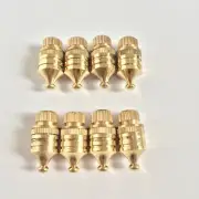 Set Of 8 Brass Speaker Spike Stand Foot Speaker Cone Isolation Spikes 30mm High