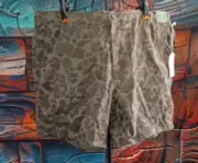 Mutual Weave The Chino Board Short Mens Size 46 Camo Colored 8" inseam