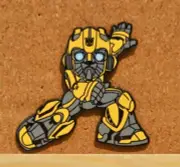 Transformers- Bumble Bee Maga Man Mashup BUMBLE MAN enamel pin - Free AU Post