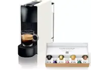 Nespresso Capsule Coffee Maker Essensor Mini Pure White C