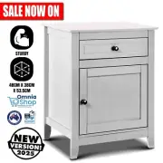 Bedside Tables Artiss Big Storage Drawers Cabinet Nightstand Lamp Chest White