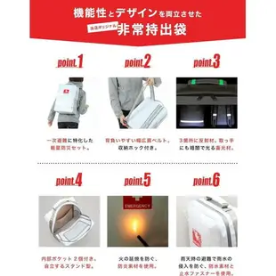 【日本代購】DIRECT 防災防犯ダイレクト 地震 停電 防災包21件組