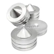 3pcs 49mm SS316L Speaker Spike Pad Adjustable Height Stand Isolation Feet Nail