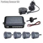 12V 22Mm Car Parking Sensor Kit Universal 4 Sensors Buzzer Reverse Backup Radar