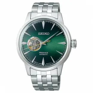 【SEIKO 精工】PRESAGE 調酒師動力儲存機械錶/40.5mm(4R38-01N0G SSA441J1)