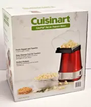 Cuisinart EasyPop Hot Air Popcorn Maker Red CPM-300PC NEW